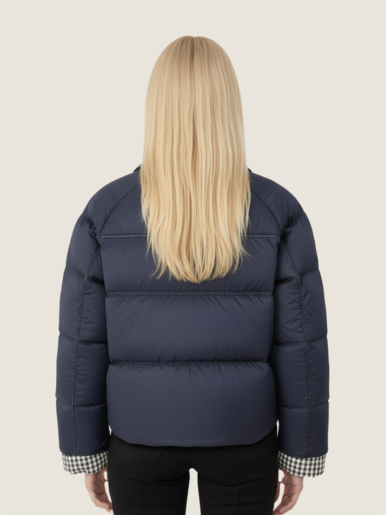 Reversible Checker Down Jacket M31N