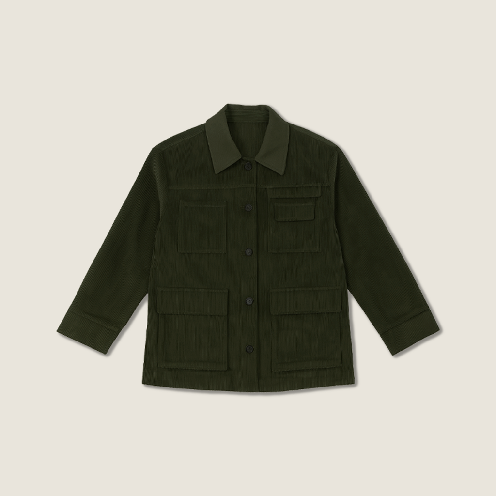 Corduroy Utility Two-Piece Set M31N