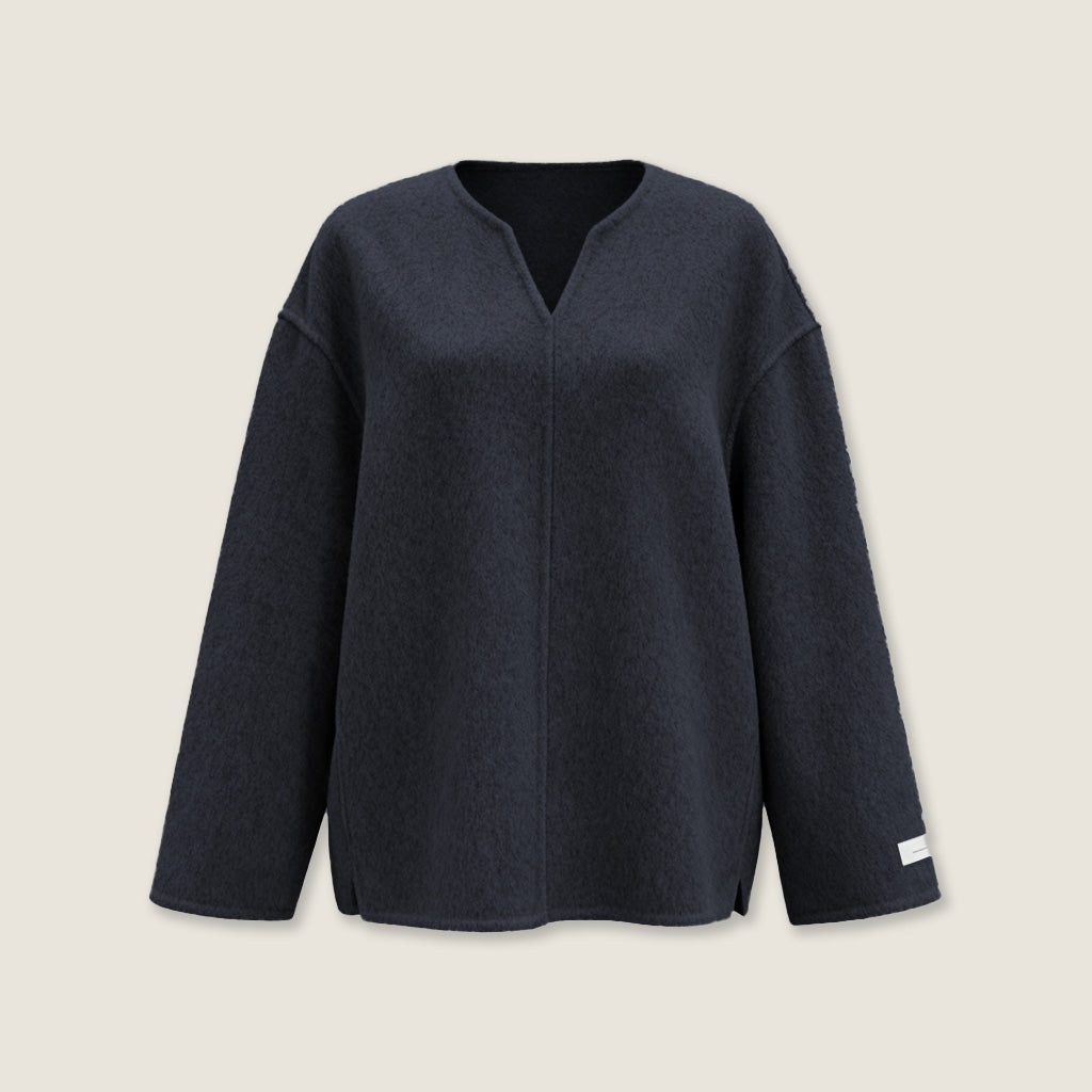 Wool V Neck Sweater M31N