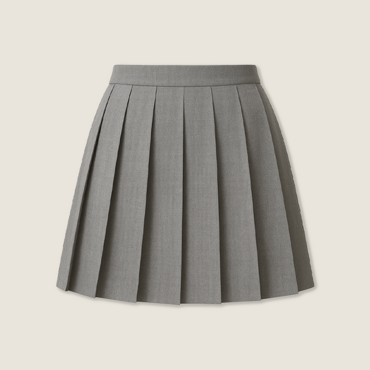 Women's Pleated Tennis Mini Skirt with Soft Inner Layer A10043