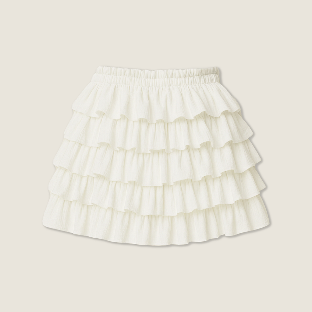 Women's Cute Layered Short Mini Skirt Fluffy Style A10070