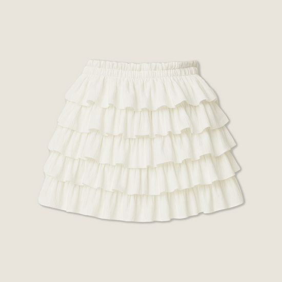 Women's Cute Layered Short Mini Skirt Fluffy Style A10070