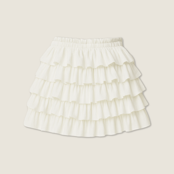 Women's Cute Layered Short Mini Skirt Fluffy Style A10070