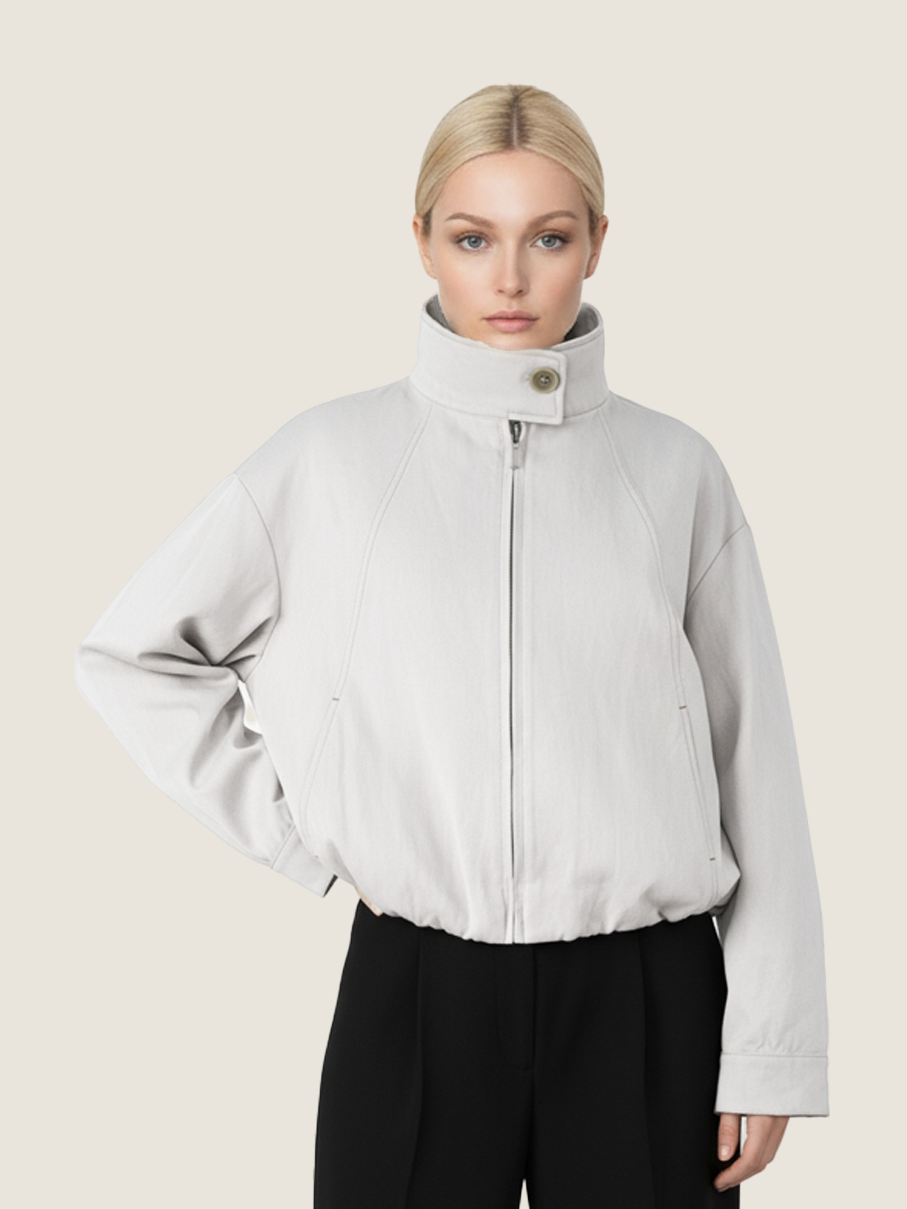 Stand-Collar Zip jacket M31N