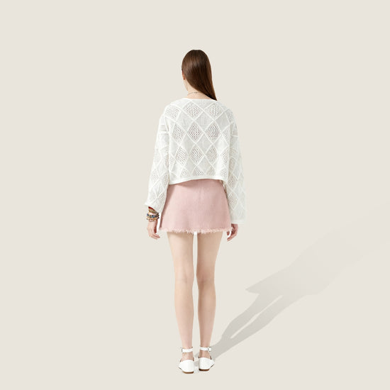 Bateau Crew Neck Cashmere Sweater A10396