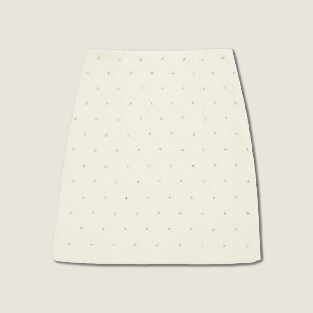 Diamond Quilted Two-Piece Set A10389
