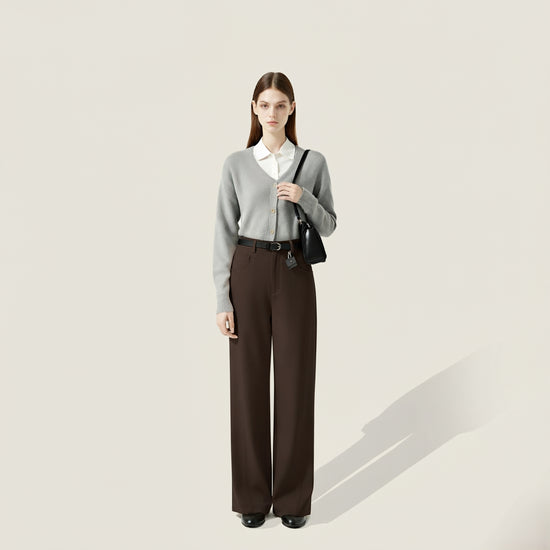 Belted Wide-Leg Pants M31N