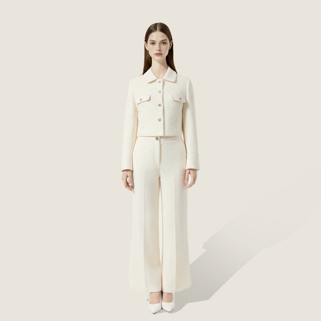 Wool Buttoned Vest M31N