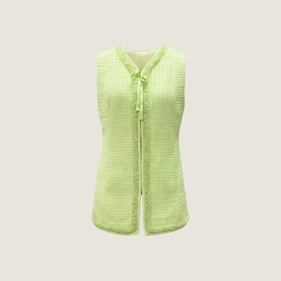 Lime Tweed Jacket and Vest Set M31N