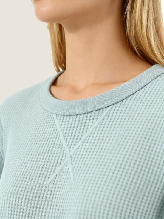 Waffle-Knit Tee M31N