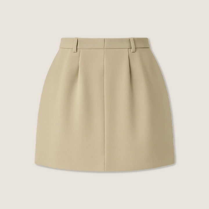 Women's High-Waisted Mini Skirt Trendy Casual Skirt A10026
