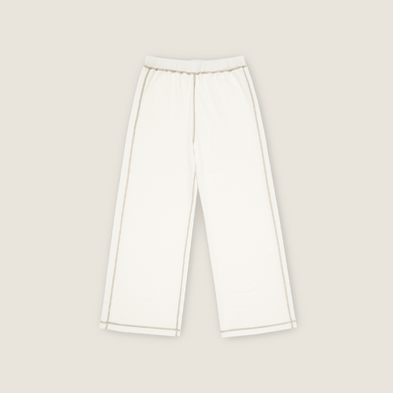 Zip-Up Contrast Stitch Casual Sportswear Two-Piece Set A10223