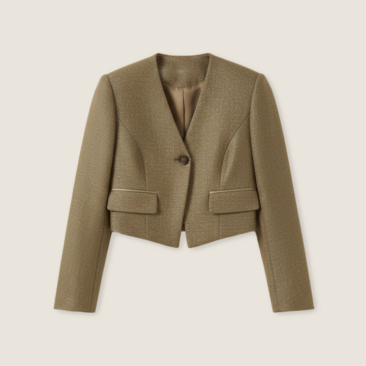 Tailored Linen Suit Set A10438