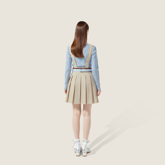 Knitted Top with Belted Skirt Twinset A93112