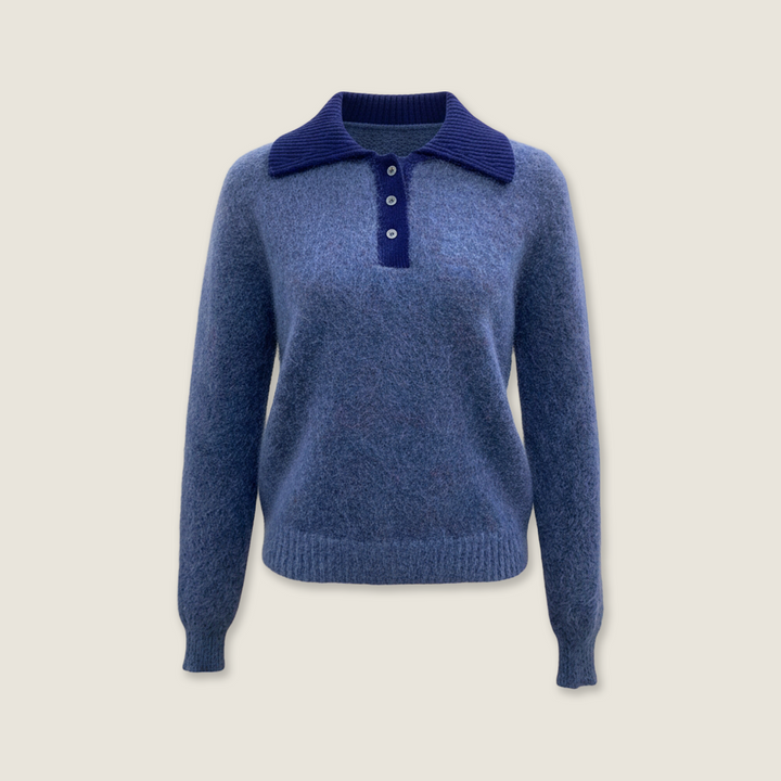 Mohair Polo Sweater - M31N