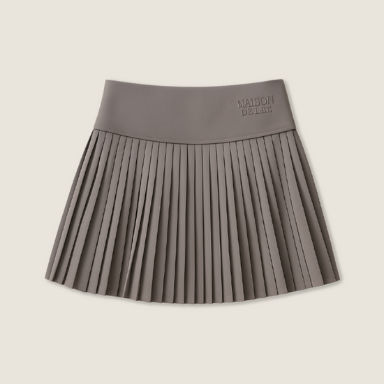 Women's High Waist Pleated A Line Mini Skirt Preppy Schoolgirl Style A10147