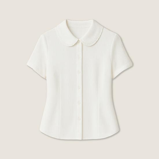 Lune Collar Shirt A10008