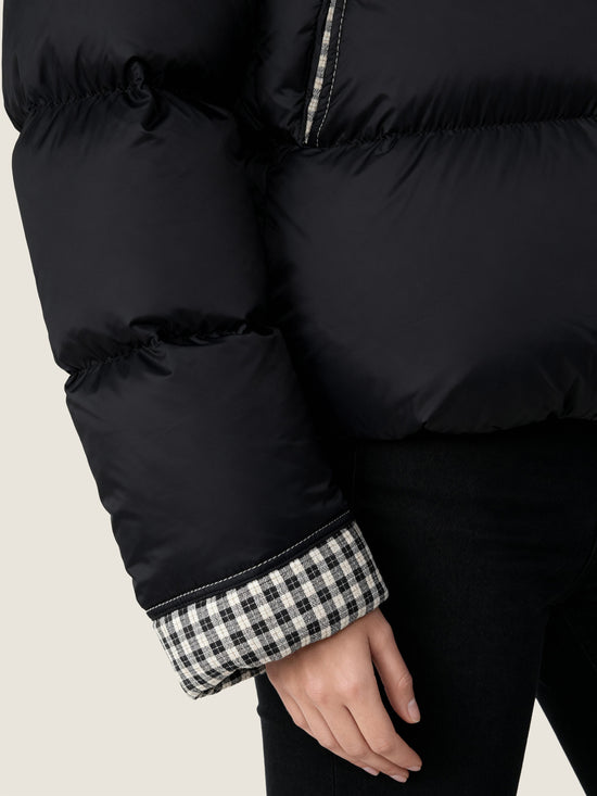 Reversible Checker Down Jacket M31N
