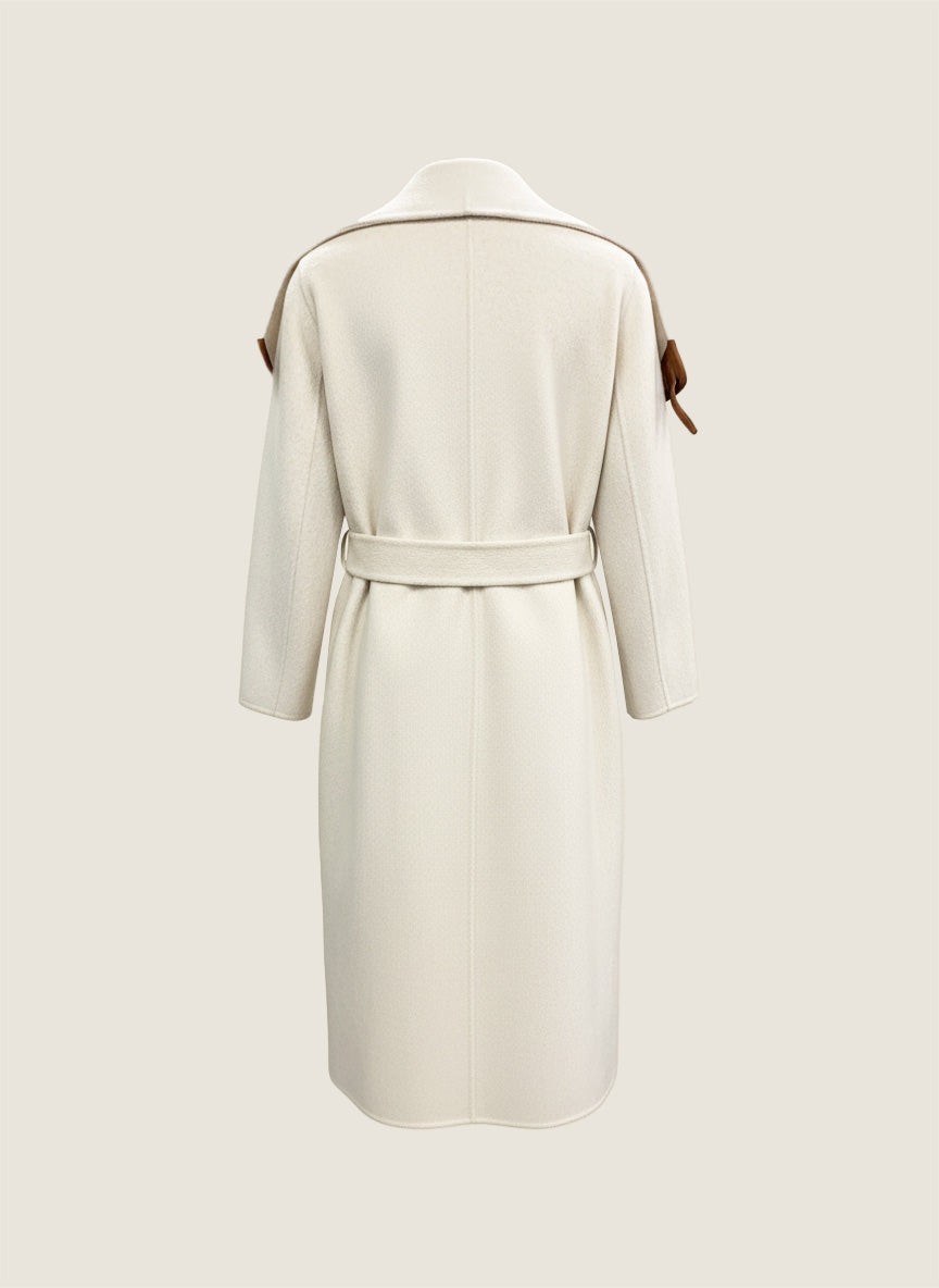 Contour Wool Wrap Coat M31N