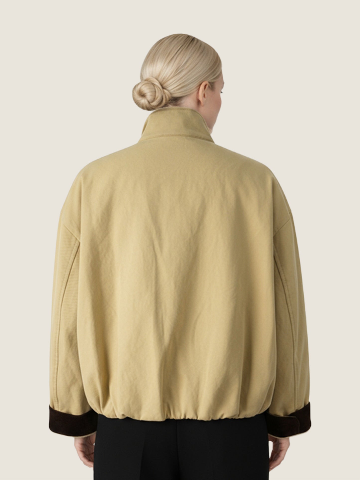 Stand-Collar Zip jacket M31N