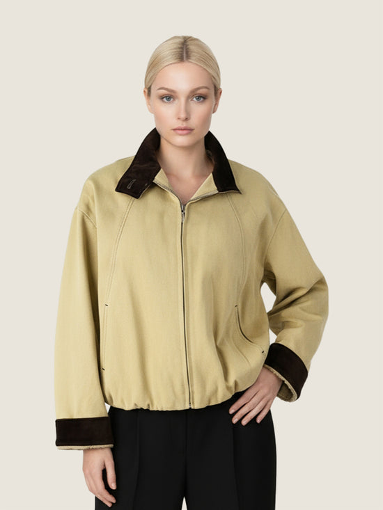 Stand-Collar Zip jacket M31N