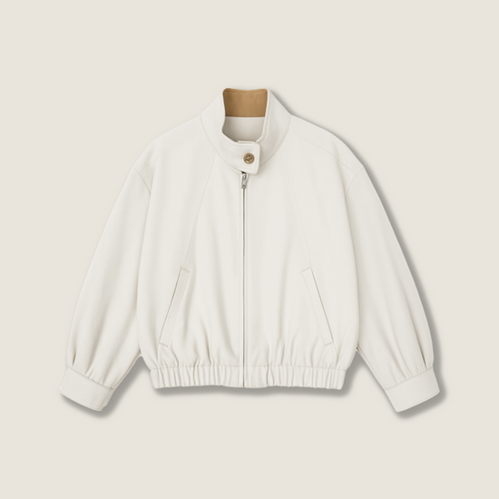 Stand-Collar Zip jacket  A10426