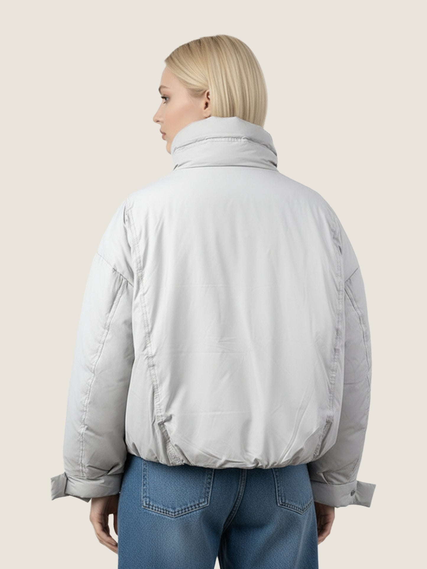 High-Neck Bomber Jacket M31N