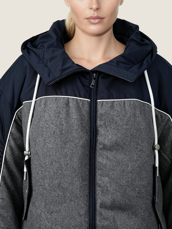 Two-Tone Down Jacket M31N