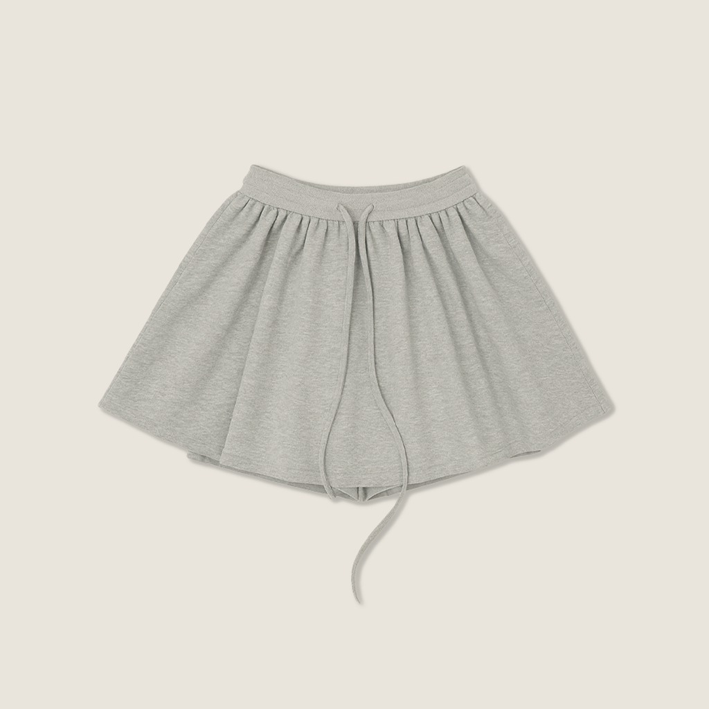 Women's Plain Drawstring Flowy Shorts-Trendy Casual Lounge Shorts A10050
