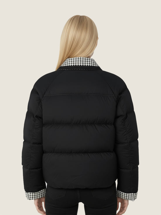 Reversible Checker Down Jacket M31N
