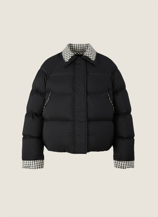 Reversible Checker Down Jacket M31N