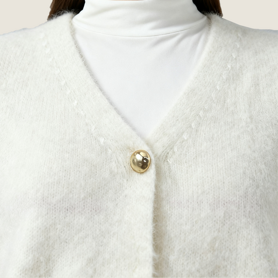 Ivory Étoile Tweed Two-Piece Suit Set M31N