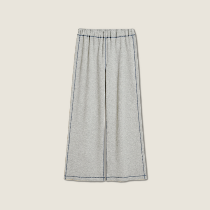 Contrast Stitch Two-Piece Set M31N