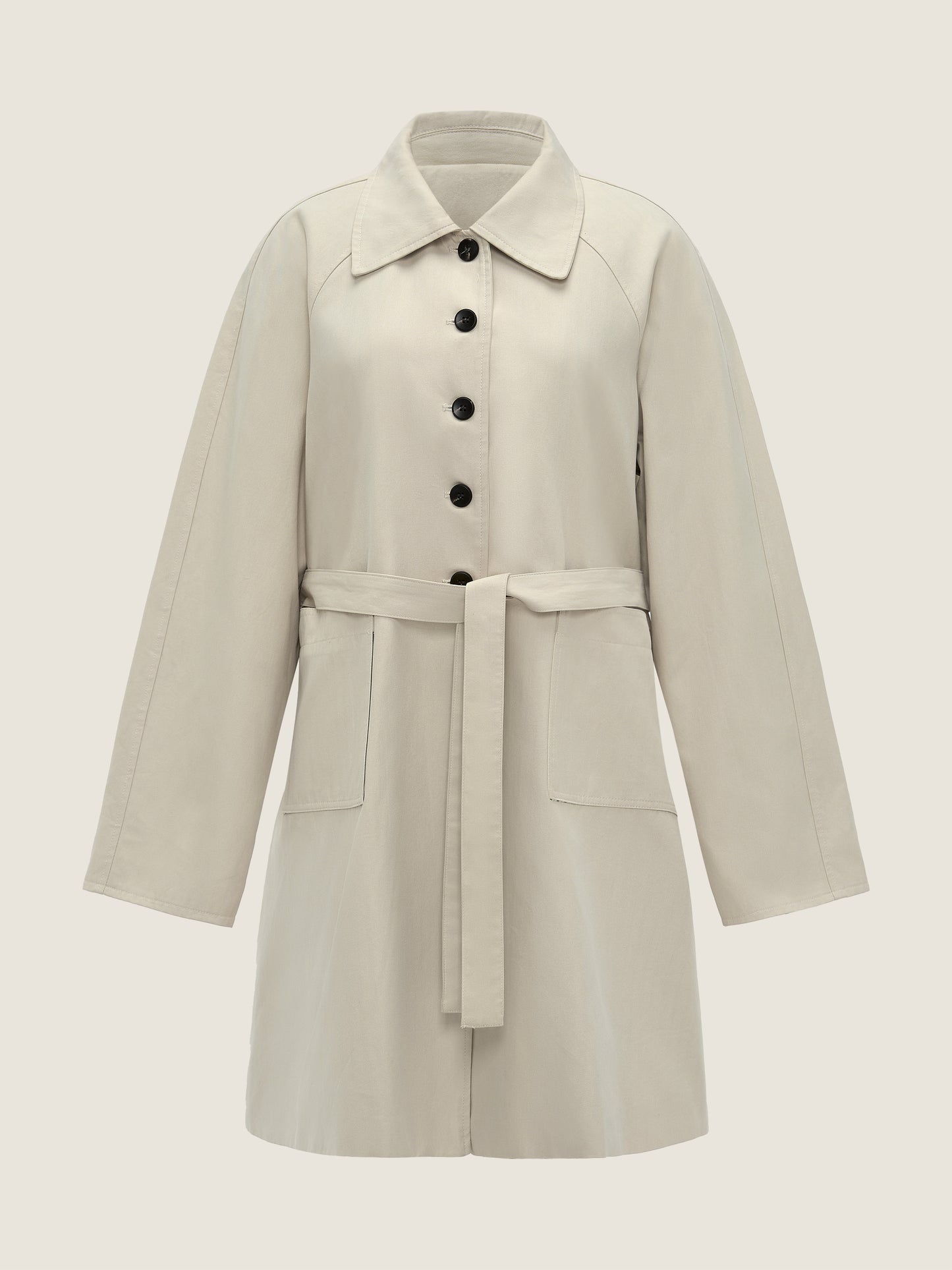 Striped Cuff Trench Coat M31N