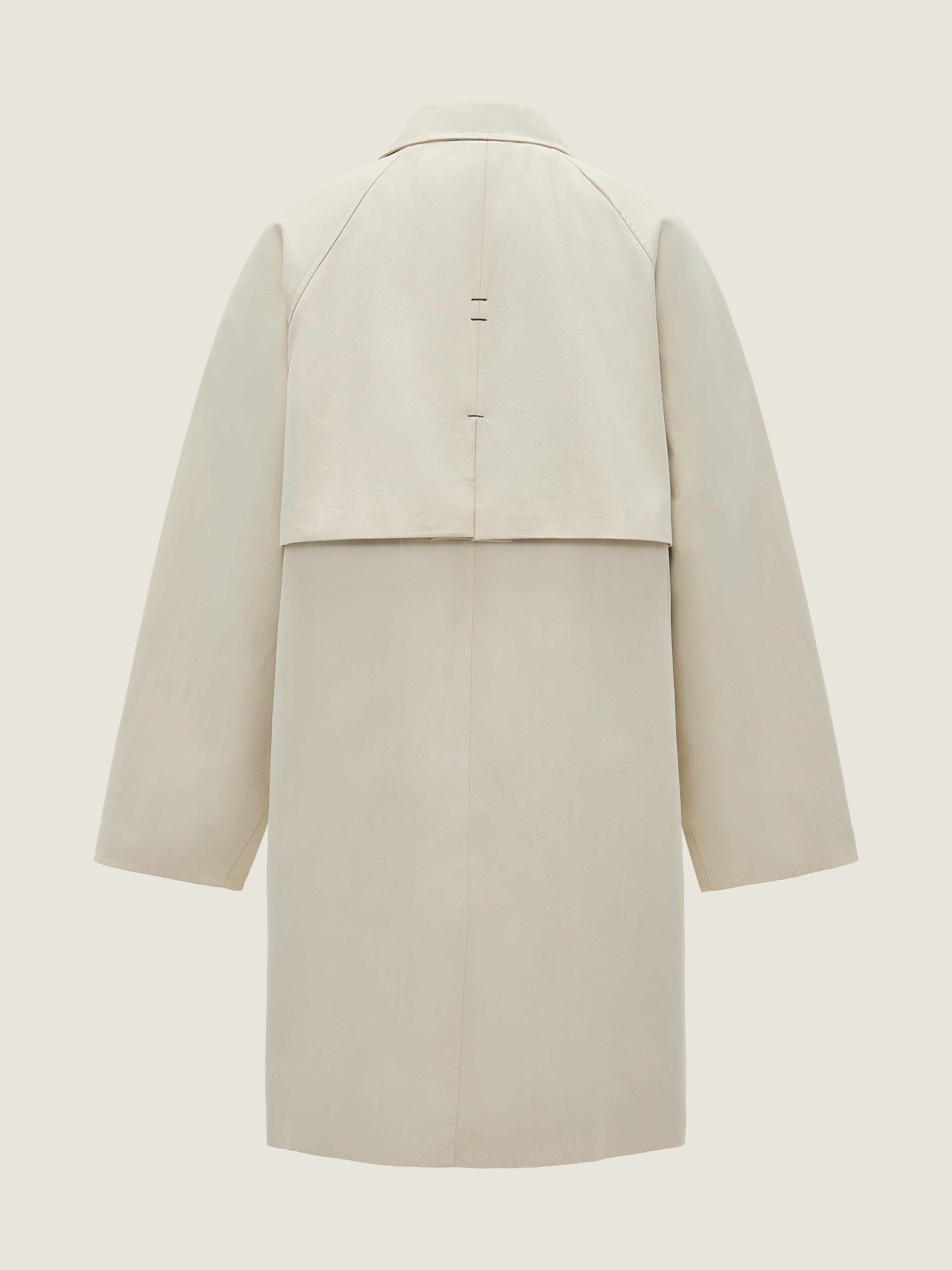 Striped Cuff Trench Coat M31N