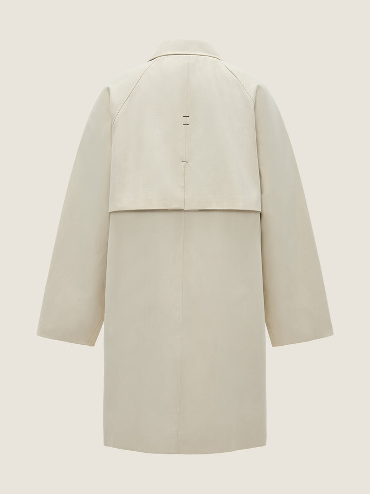 Striped Cuff Trench Coat M31N