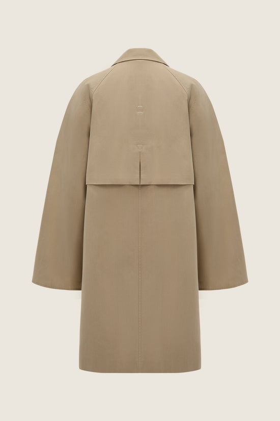 Striped Cuff Trench Coat M31N