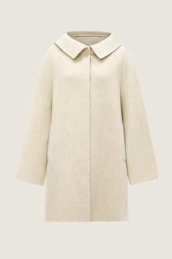 Wool Hooded Coat M31N