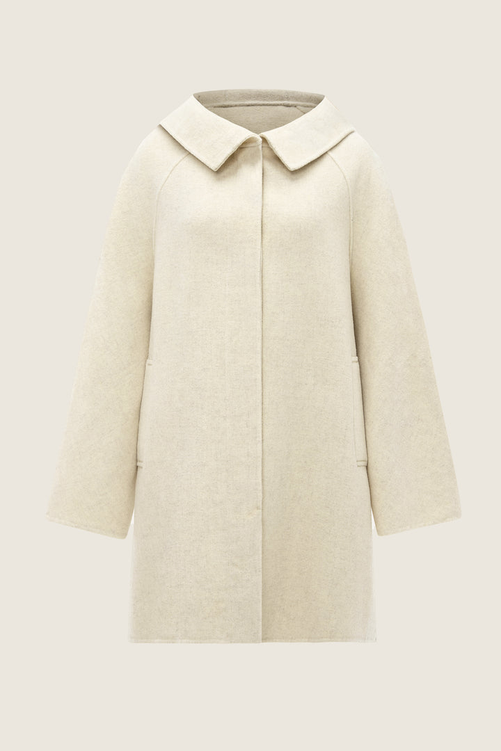 Wool Hooded Coat M31N