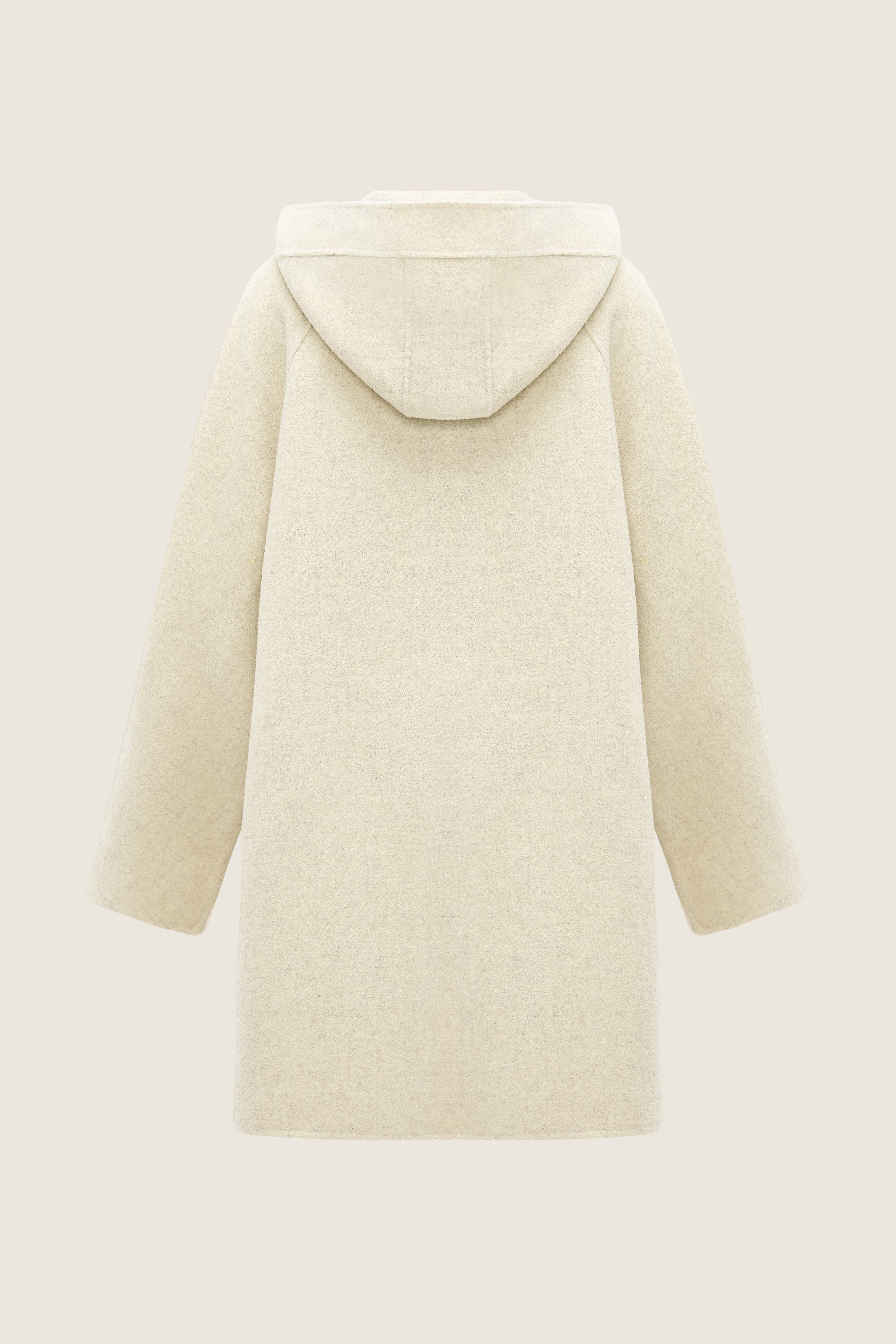 Wool Hooded Coat M31N
