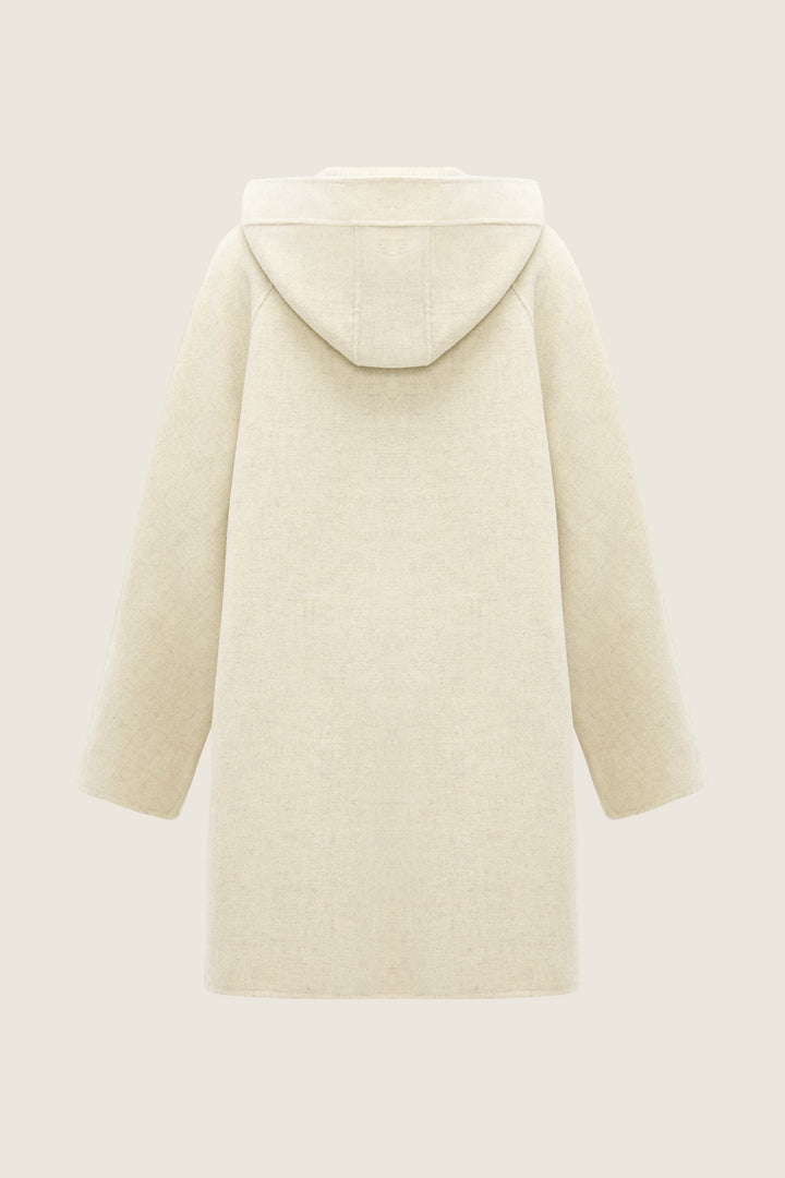 Wool Hooded Coat M31N