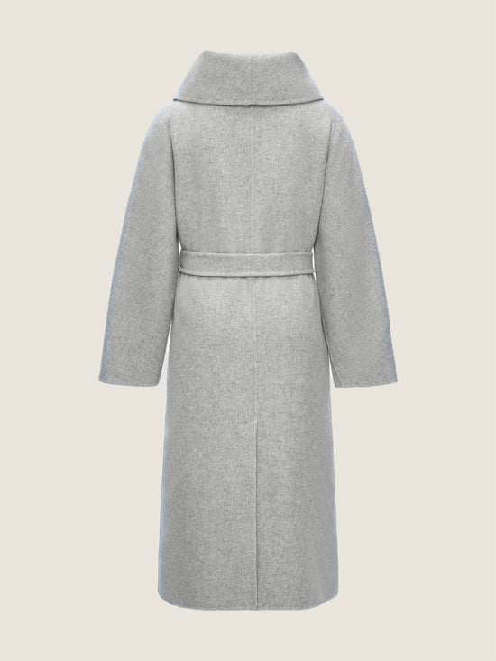 Wool Funnel Neck Coat M31N