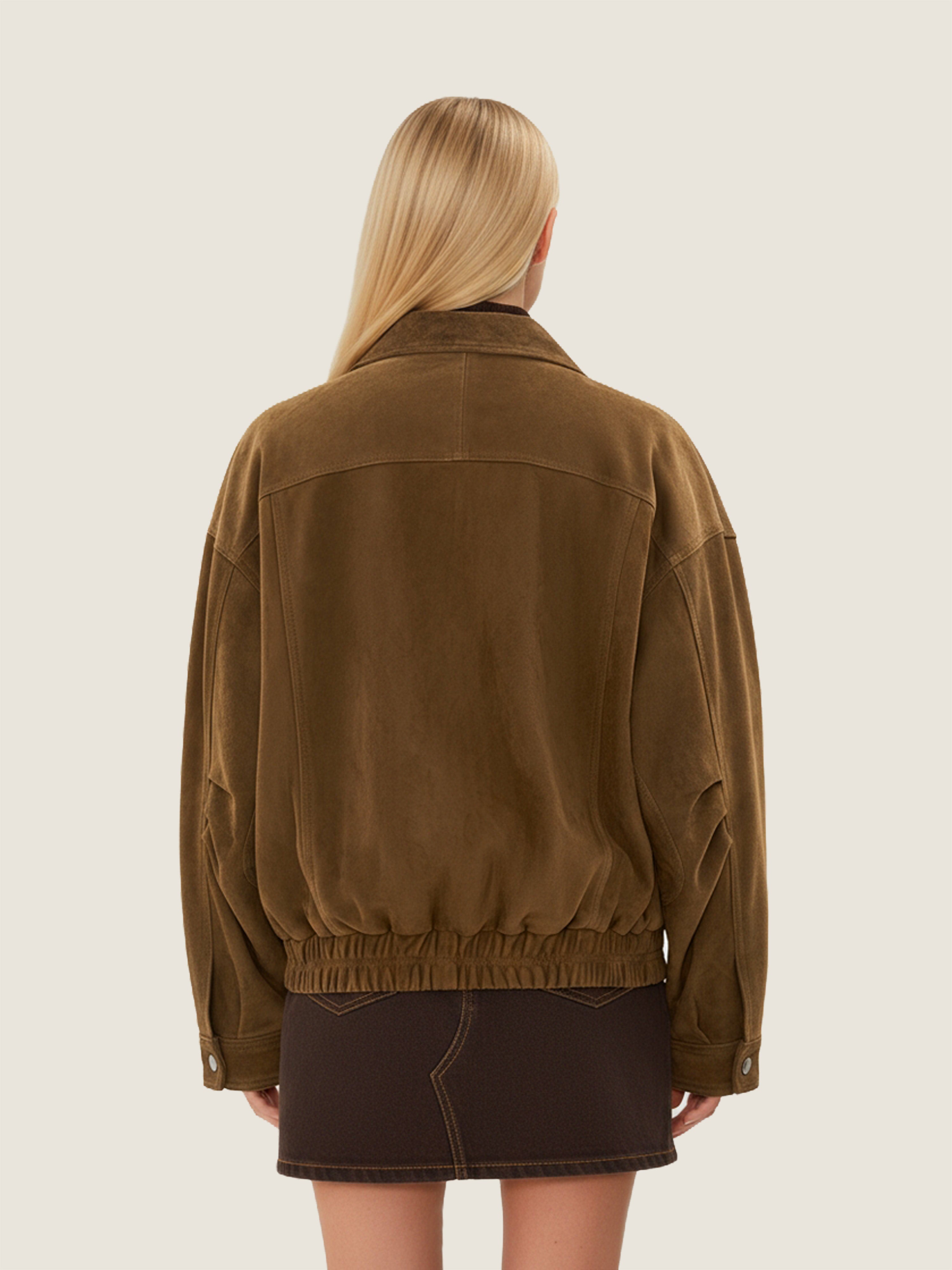 Tan Sheep Leather Jacket