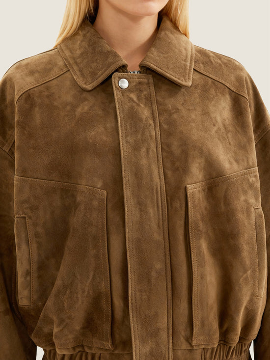 Tan Sheep Leather Jacket