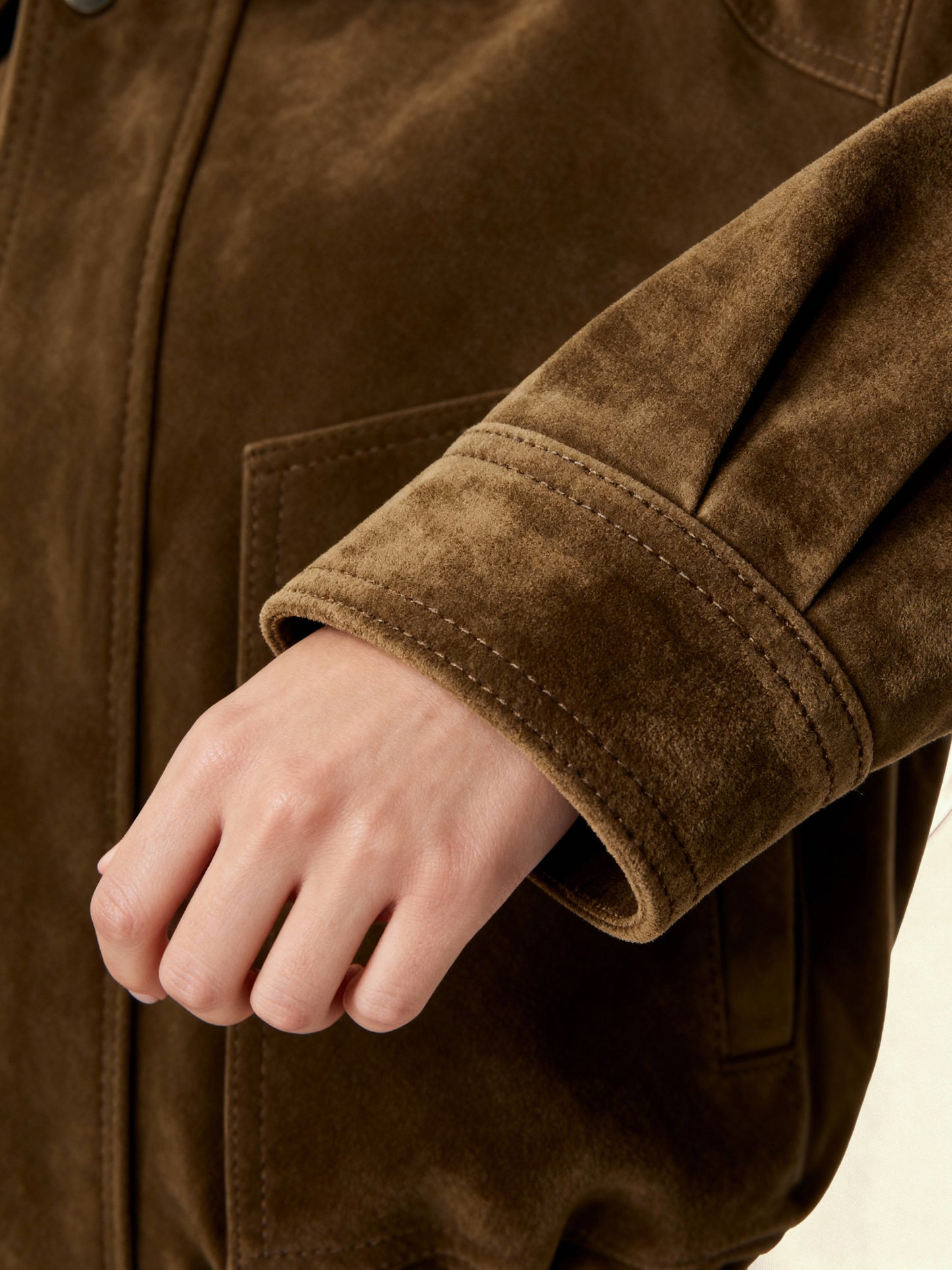 Tan Sheep Leather Jacket