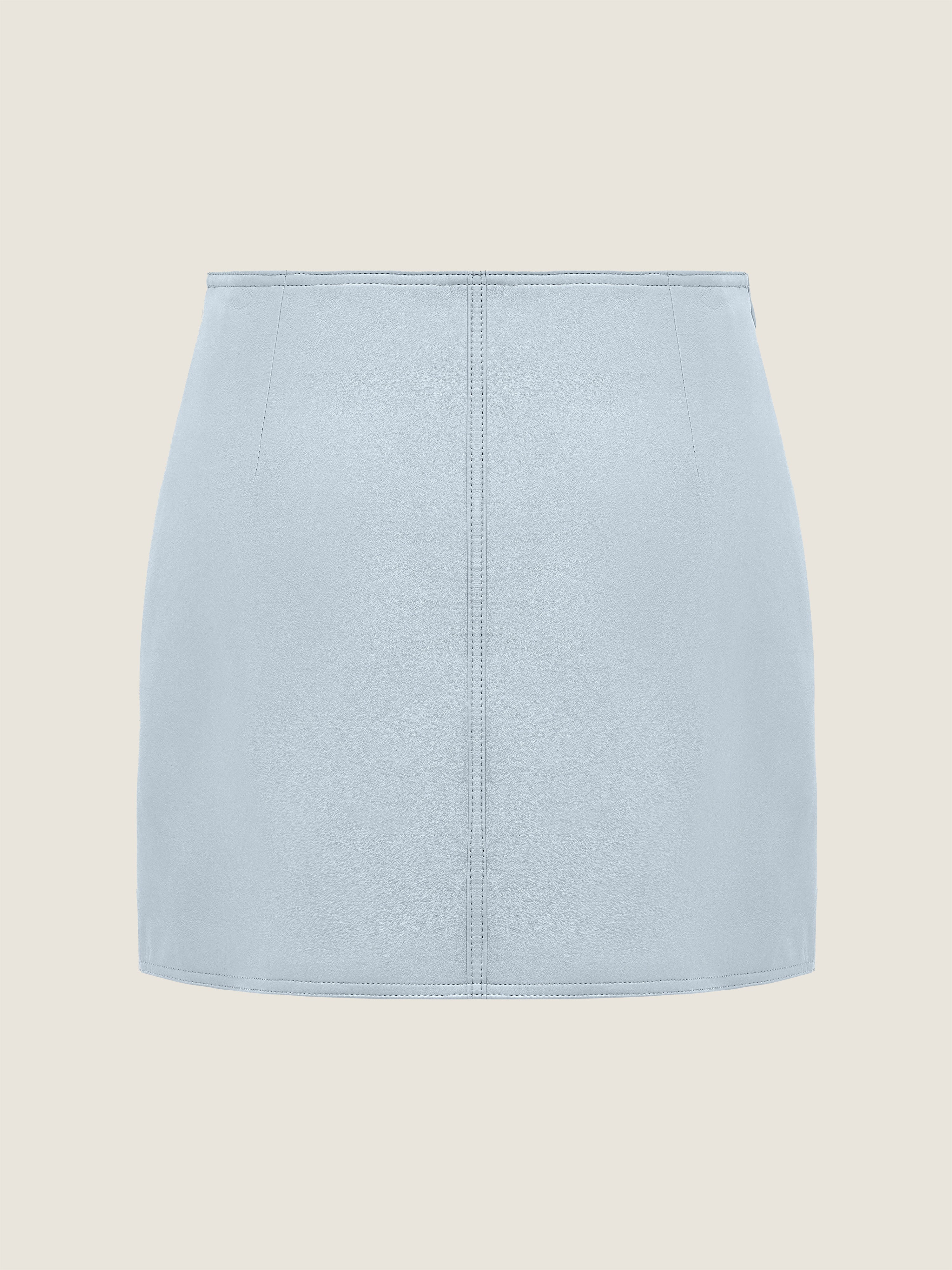 Celeste Lambskin Miniskirt M31N