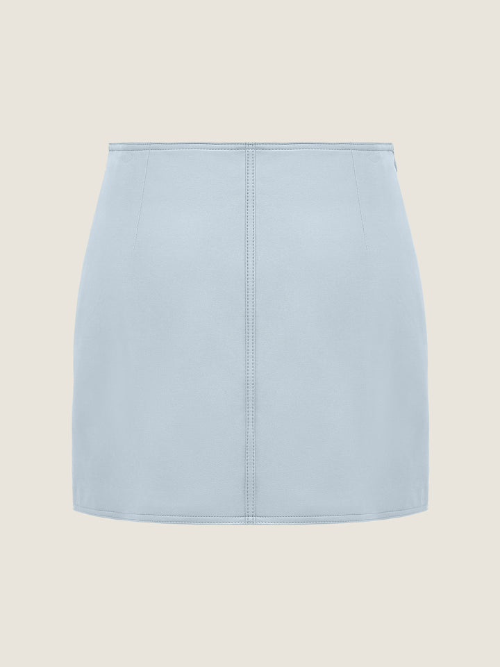 Celeste Lambskin Miniskirt M31N