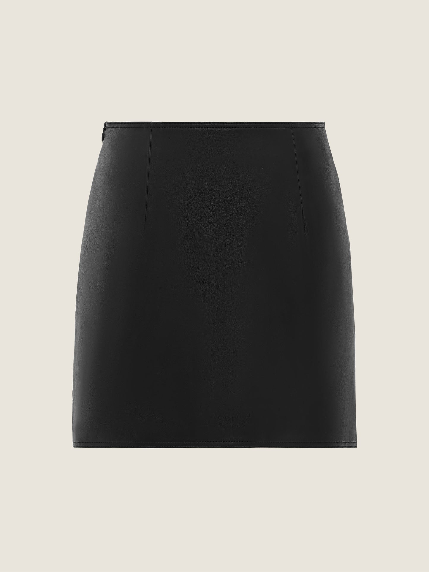 Celeste Lambskin Miniskirt M31N