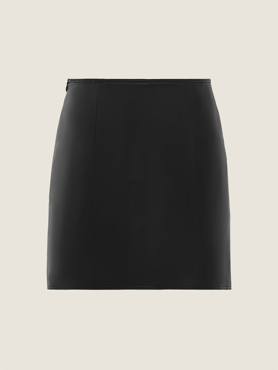 Celeste Lambskin Miniskirt M31N