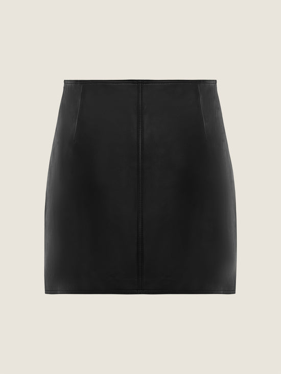 Celeste Lambskin Miniskirt M31N